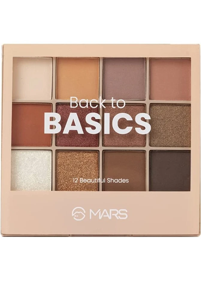 MARS 12 Shades Back to Basics Eyeshadow palette 24 g (Shade-02) - Image 2 of 4