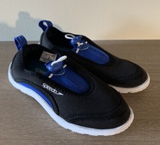 SPEEDO SurfWalker Pro Water Shoes kids Boys/Girl Black Size S-11/12