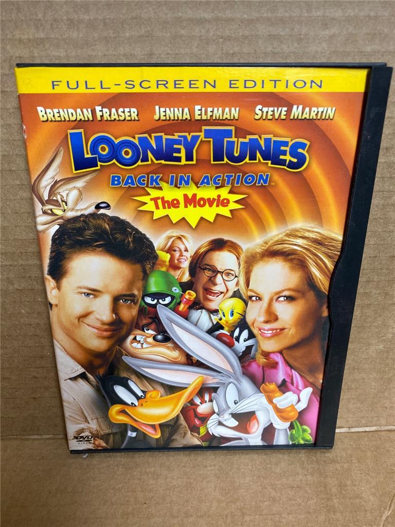 Looney Tunes - Back in Action (DVD, 2004, Full Frame), Brendan Fraser
