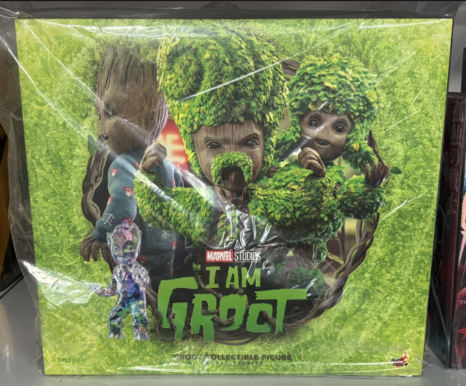 ホットトイズ TMS089 グルート（DX版）I am Groot フィギュア New Hot Toys TMS089 I AM GROOT Life-size GROOT Action Figure
