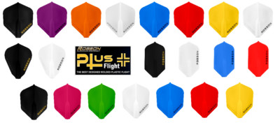 Robson PLUS - Flights Slim No6 Standard Fantail versch. Farben Flight Fly Flyer