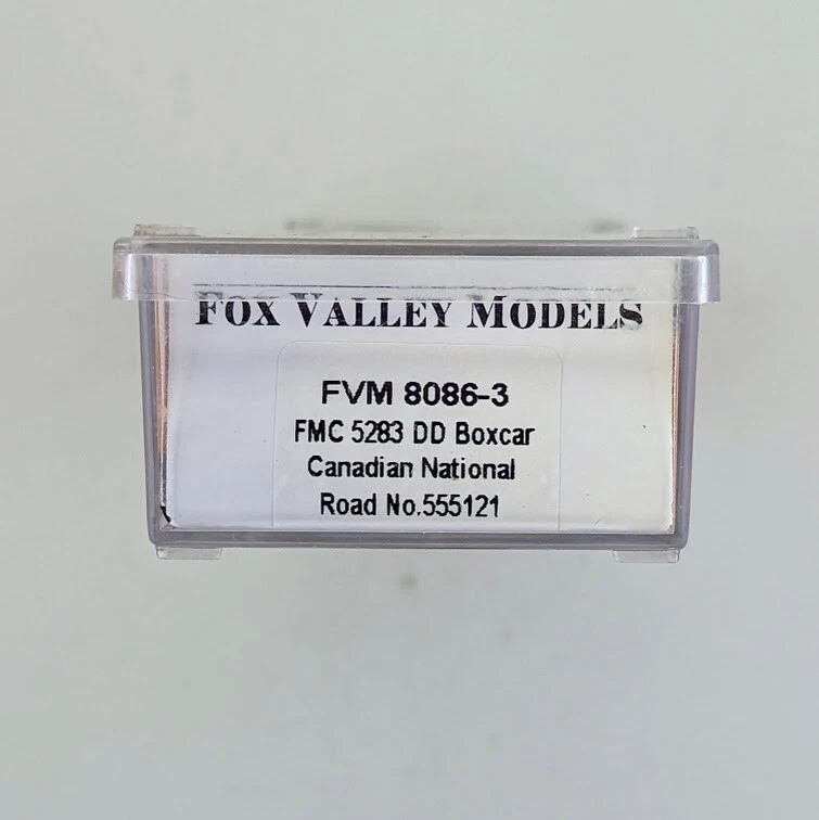 Fox Valley Models FVM8086-x N Scale FMC 5283 DD Box Car - Canadian National - Image 2 of 2
