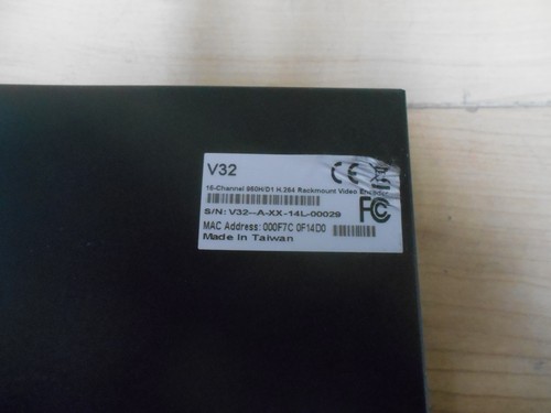 ACTI V32 Video Encoder 16 CH Metal G2020481 - Picture 6 of 6