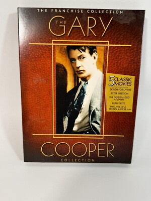 The Gary Cooper Collection (Design for Living / The Lives of a Bengal SEALED New
