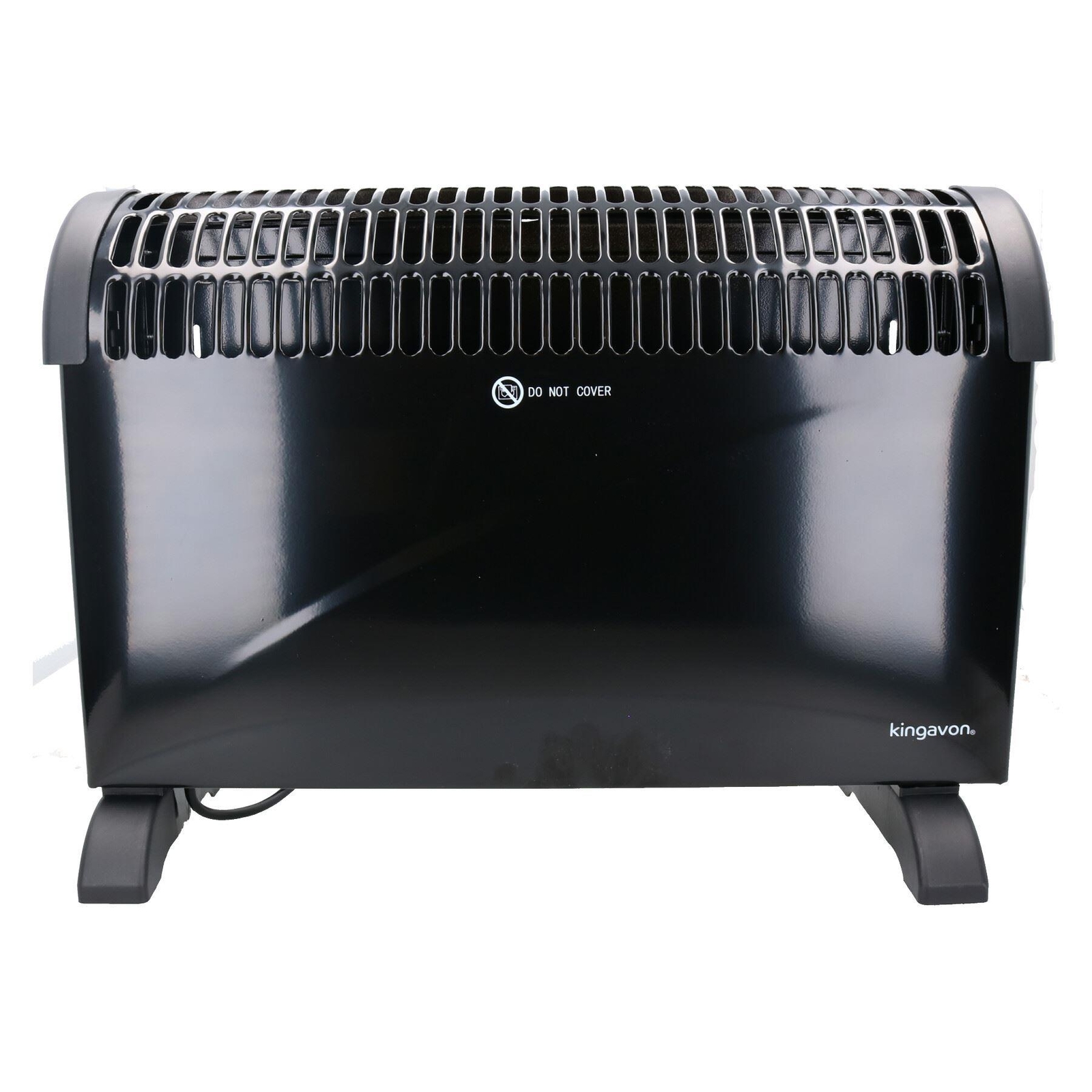 2KW Electric Fan Convector Heater Adjustable Thermostat Free Standing Home
