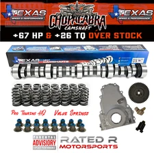 TSP GM LS Truck CHOPacabra Cam Kit Texas Speed Cam PTHQ Valve Springs 5.3L 6.0L