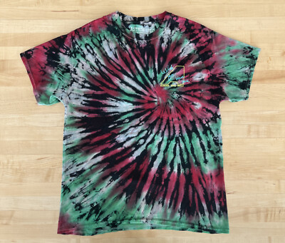 Travis Scott Astroworld Europe 2019 Tour Tee Tye Dye Large