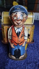 Tin Luggage Trolley With Porter