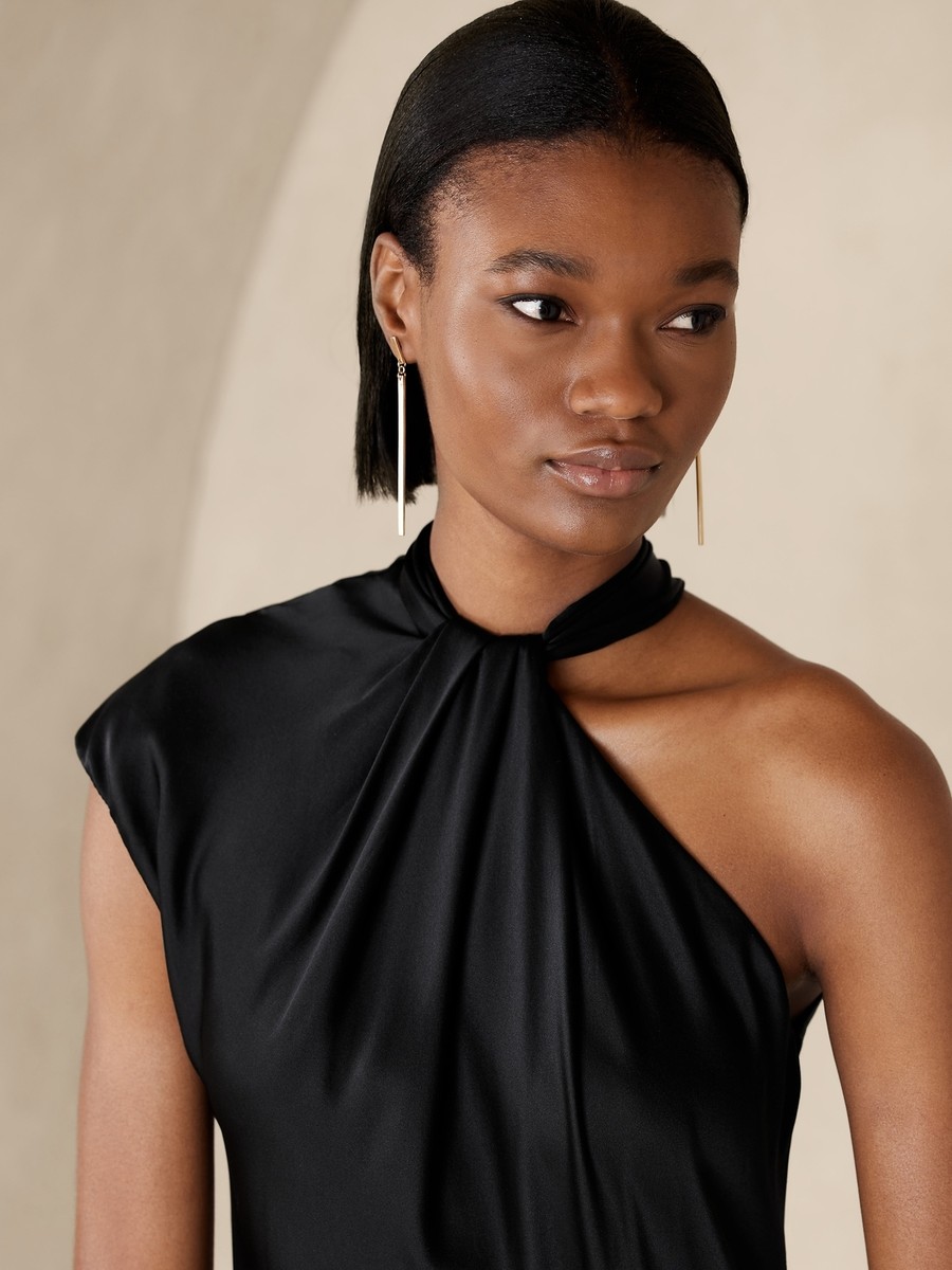 kaia silk midi dress styleatacertainage on LTK