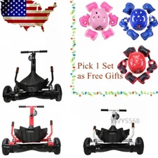 Attachment Kart Go Kart Seat Holder for 6.5" 8" 10" Two Wheel Balance Scooter US