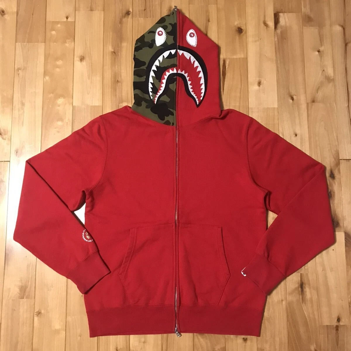 Bape swarovski shark hoodie hotsell