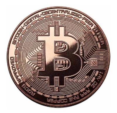 Bitcoin Copper Round 🪙1 oz Pure 0.99% Copper Coin -Limited Edition ...