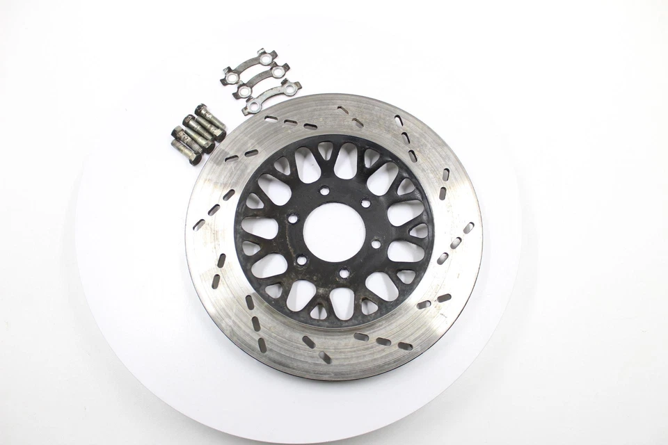 1985 SUZUKI GS700E OEM FRONT RIGHT BRAKE DISC ROTOR - Image 4 of 4