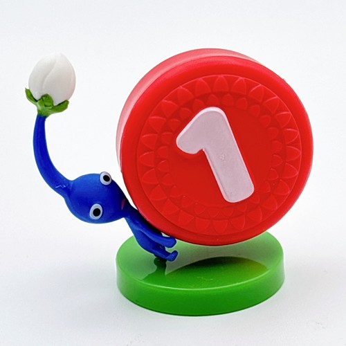 Choco Egg PIKMIN Mini Figure "Blue Pikmin" Nintendo Furuta Japan Miniature - Picture 3 of 9