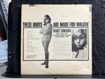 Nancy Sinatra - Boots LP - Reprise 3-Tone Mono Original inner | eBay