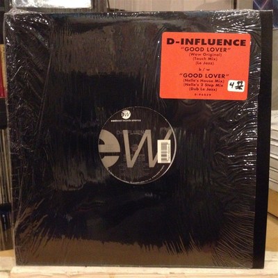 [EDM]~NM 12''~D-INFLUENCE~NELLE HOOPER~Good Lover~[x6 Mixes]~[1992~EASTWEST]~