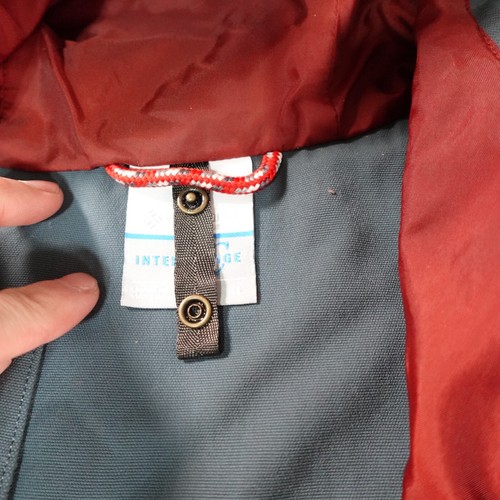 Columbia Parka Jacket Mens Large Blue Waterproof Chore Barn Interchange Outdoor - Picture 6 of 20