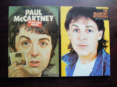 PAUL McCARTNEY BOOKS ' INTERVIEWS ( AFTER THE BREAK-UP ) & IN HIS OWN WORDS