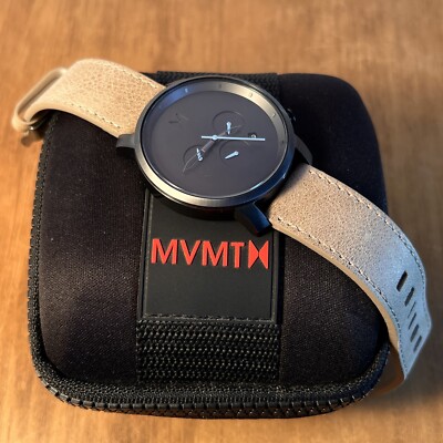 MVMT Chrono 45mm Men's Wristwatch C05 Gunmetal Sandstone