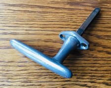 1920s 1930s DOOR HANDLE vtg antique exterior non locking