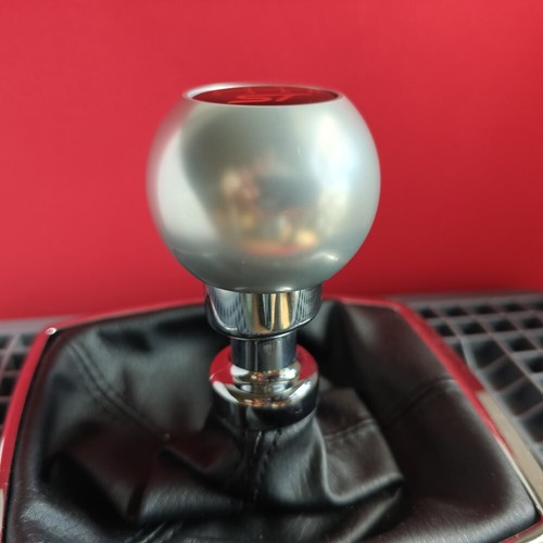 CHROME 6SP SHORT BALL SHIFT GEAR KNOB for FOCUS MK2 MK3 MK4 FIESTA MK7 MK8 ST RS - Picture 3 of 6
