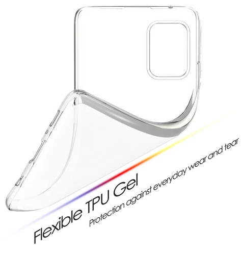Custodia sottile per Samsung Galaxy A71 5G trasparente trasparente flessibile telefono TPU - Foto 2 di 5