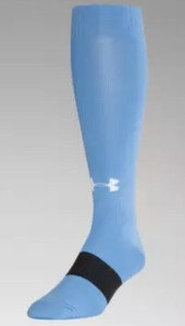 Under Armour UA Soccer Socks Over the Calf Youth YLG Blue ...