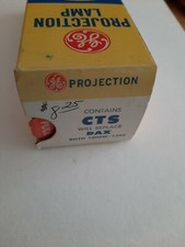 CTS 120V 1000W General Electric Projection Lamp Bulb NOS W/ Box FREE SHIPPING