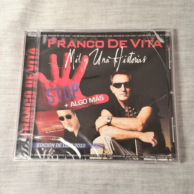 FRANCO DE VITA Mil Y Una Historias CD Stop Algo Mas Edicion 2010 SEALED!