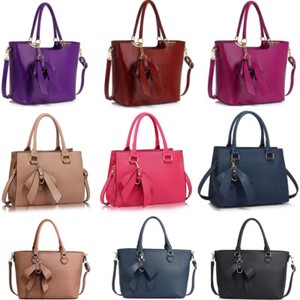 Leahward Women S Designer Bow Bags Large School Bag Tote Handbags A4 Image Is Loading Leahward Women 039 S Designer Bow Bags Large