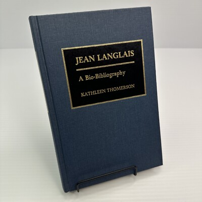 #ad Jean Langlais A Bio Bibliography Kathleen Thomerson 1988 HC Greenwood Press $30.26