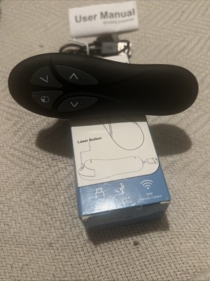 Wireless Presenter With USB Adapter- NIB
