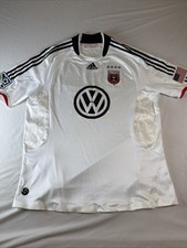 VTG MLS JERSEY ADIDAS AUTHENTIC DC UNITED FORMOTION PLAYER ISSUE FUTBOL Sz XL