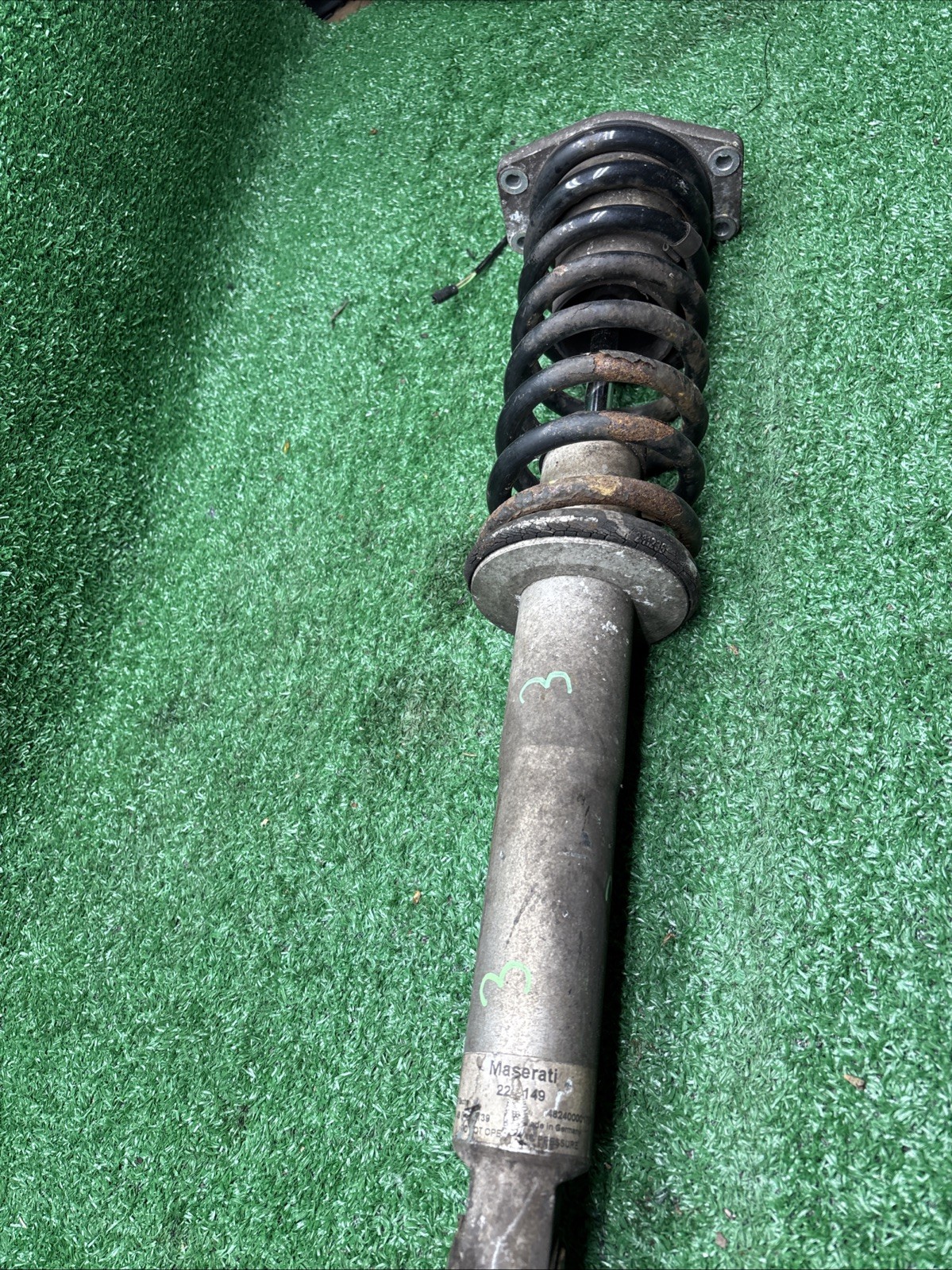 2007 Maserati Quattroporte M139 REAR LEFT SUSPENSION SHOCK ABSORBER STRUT OEM