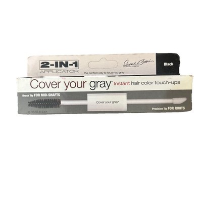 Irene Gari Cover Your Gray Mini Box 2-In-1 Hair Color Touch-Up - Black