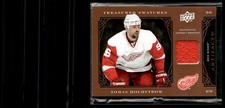 2009-10 Upper Deck Artifacts Treasured Swatches Retail Tomas Holmstrom Detroit