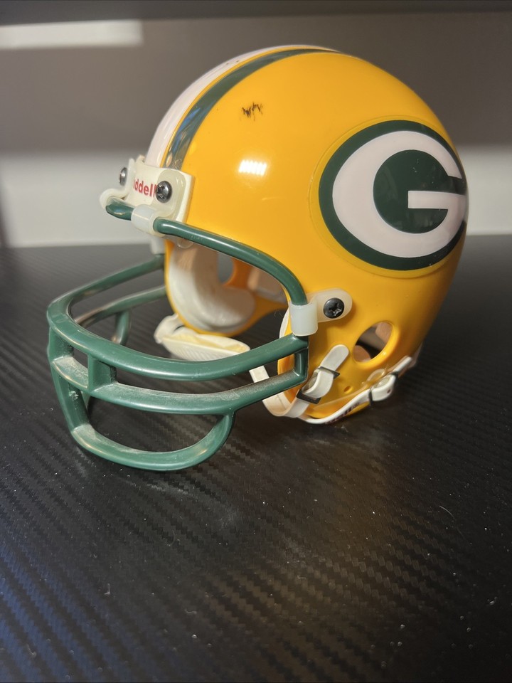 Green Bay Packers Vintage NFL Riddell Mini Helmet | eBay