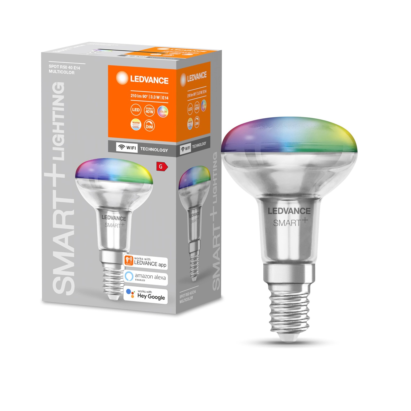 Spot E14 Wifi R50 LED pour remplacer vos anciennes ampoules énergivores