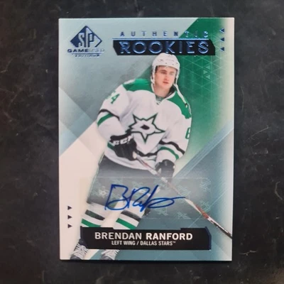 2015-16 SP Game Used Autographs Blue #129 Brendan Ranford - Bild 1 von 2