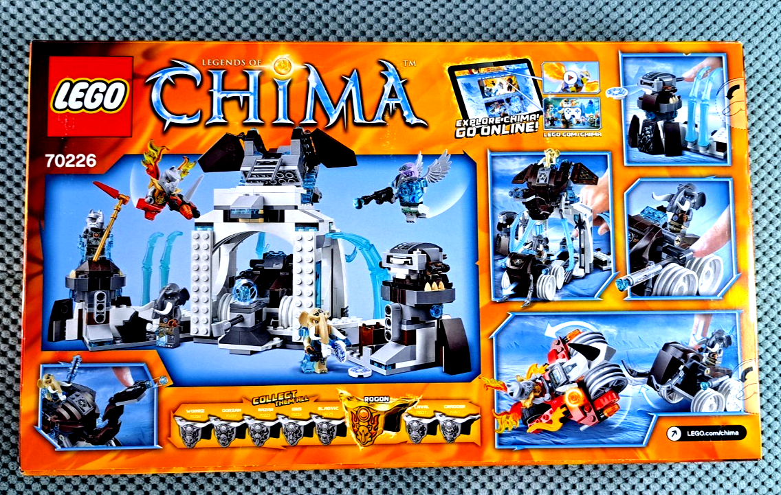 Lego Legends Of Chima 70226 The Ice Fortress Of The Mammoths - New