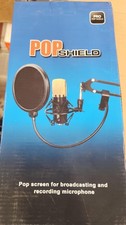 New Studio Recording Microphone Pop Filter Mic Wind Screen Mask Shield