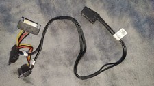 Dell Mini SAS SFF-8087 to Dual SAS SFF-8482 Cable SATA power.