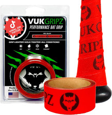 USA Made Baseball Bat Grip Tape - Non Sticky, Friction Based, Moisture Wicking, 