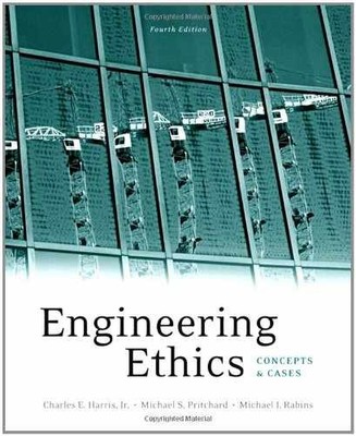 Engineering Ethics: Concepts - Paperback, by Charles E. Harris - Acceptable n