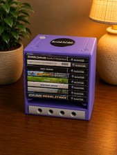 Nintendo GameCube Game Storage Holder Display...