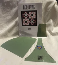 John Flynn Quilt Frame Company - RED HAWK - Quilting Acrylic Template Set
