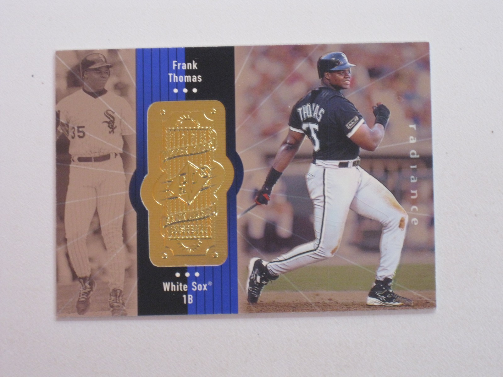 1998 Upper Deck SPX Finite Radiance #72 Frank Thomas 1636/4500