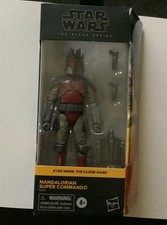 Hasbro STAR WARS The Black Series MANDALORIAN Super Commando CLONE WARS