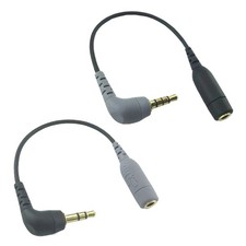 Microphone Adapter Cable Adaptor 3.5mm TRRS to Connectors for SC3/SC4