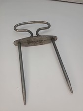 Vintage Kenberry 2-Prong Carvers Aid Meat Fork, 6", USA Made, 1960s. Metal